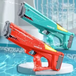 orange and paste color electric water gun with ultra long range