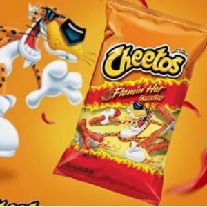 american flamin hot cheetos crunchy usa imported big bag 226g