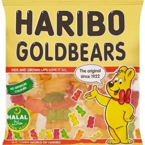 Haribo Goldbears Altın Ayıcık Halal Certified Gummy Bears 100g Bag