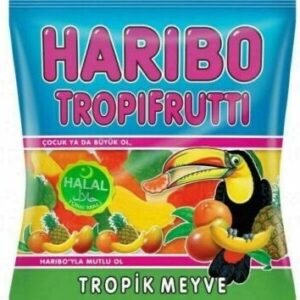 Haribo Tropi Fruitti Halal Certified Tropical Fruit Gummy Candy 100g