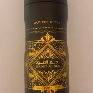 Bade’e 200ml perfume spray bottle featuring authentic Arabic fragrance design
