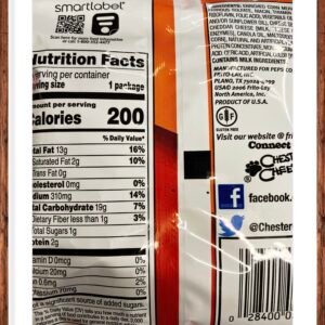 A 99.2g bag of original Cheetos Crunchy cheese-flavored corn snacks with Chester Cheetah on the packaging.