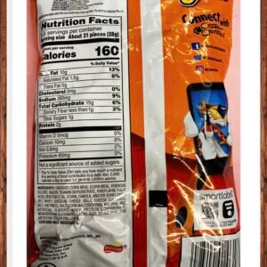 A 99.2g bag of original Cheetos Crunchy cheese-flavored corn snacks with Chester Cheetah on the packaging.