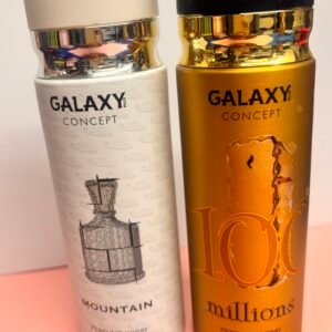 Galaxy Mountain, millions 200ml perfume spray bottle with refreshing and earthy fragrance design