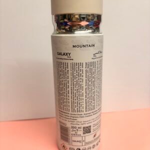 Galaxy Mountain 200ml perfume spray bottle with refreshing and earthy fragrance design