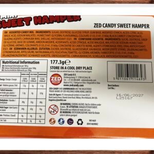 Jawbreaker Selection Box with Multiple Flavors and Sizes of Hard Candy