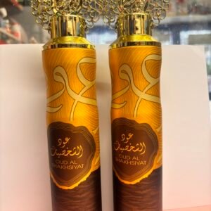 Nusuk Oud Al Shakhsiyat 300ml air freshener spray bottle with luxury oud fragrance