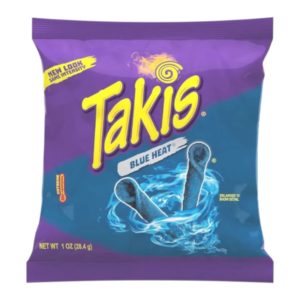 Takis Blue Heat 28g – Spicy Crunchy Snack