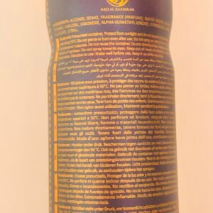 The KING Crown 200ml perfume spray bottle with luxury oriental branding