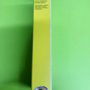 A 1-meter white Budi USB-C to USB-C cable in original packaging, supporting 3A fast charging and high-speed data transfer.