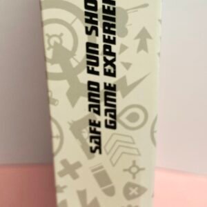 A vibrant graffiti-patterned toy gun in retail packaging featuring safety water crystal bullets and long-range shooting capabilities.