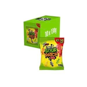 Sour Patch Kids Original Assorted Fruit Gummy Sweets 130g Sharing Bag PMP £1.50