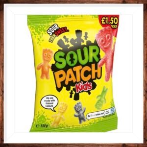 Sour Patch Kids Original Assorted Fruit Gummy Sweets 130g Sharing Bag