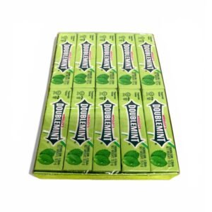Wrigley’s Doublemint Peppermint Flavour Chewing Gum – 30 × 1 × 5 Packs