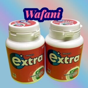 Extra Watermelon Flavour Sugar-Free Chewing Gum Bottle – 46 Pieces