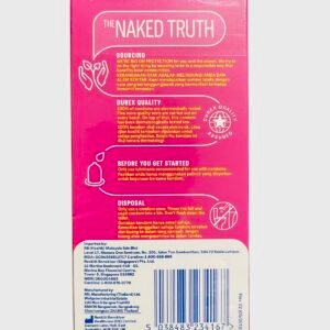 A box of Durex Pleasuremax condoms (12 pack) showing the textured dots and ribs design on the packaging.