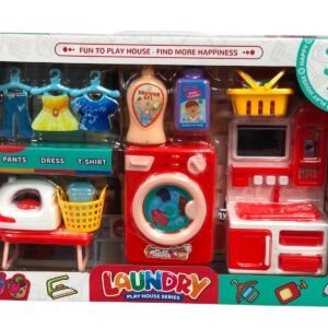 Laundry Play House Series – Fun to Play House Toy Set for Kids Ages 3+