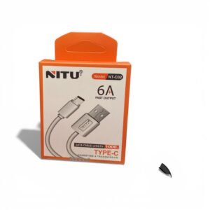 NT-C02 model 6A high-speed USB to Type-C data cable with reinforced connectors