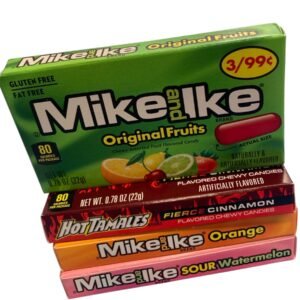 Mike and Ike Original Fruit Assorted American Chewy Candy 22g Box