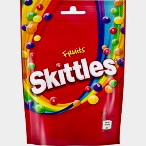 Skittles Original Fruits 136g Sharing Pouch Red Bag Chewy Candy