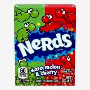 Wonka Nerds Watermelon and Cherry 46.7g American Candy Box