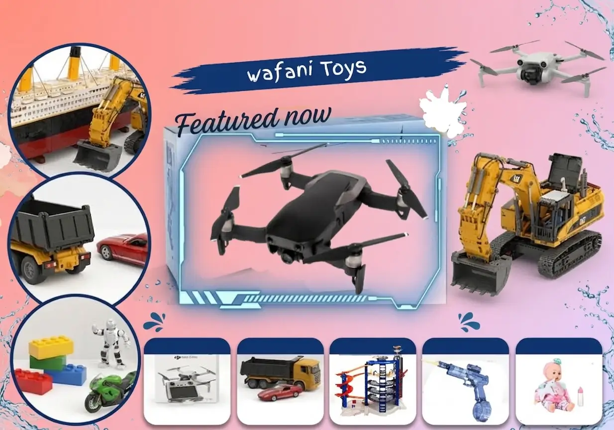 wafani brings you a wide range of toys for kids. Water gun, drones, vehicles , Legos, toys