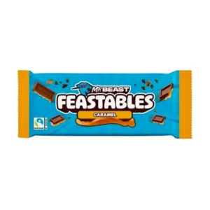 MrBeast Feastables Caramel filled milk chocolate bar 60g