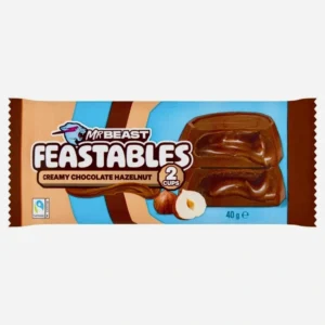 MrBeast Feastables Creamy Chocolate Hazelnut 2 Cups 40g pack
